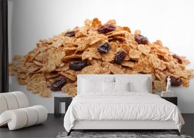 Raisin grain closeup view Wall mural