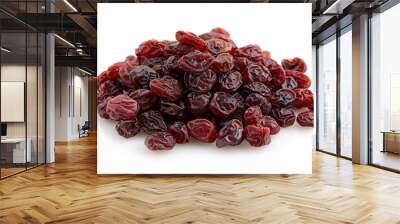 Raisin grain closeup view Wall mural