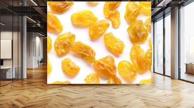 Seamless background of raisin grain closeup view Wall mural