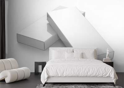 Blank paper box Wall mural