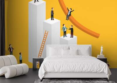 growing business concept Wall mural