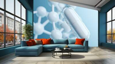 Explore the future of biotech in drug discovery Wall mural