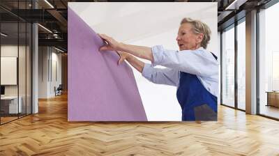 retraite active - pose de papier peint Wall mural