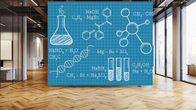 Chemistry, Science, Chemical Elements Wall mural