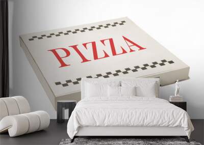 Pizza delivery box Wall mural