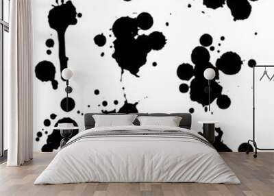 Paint Splatter 2 Wall mural