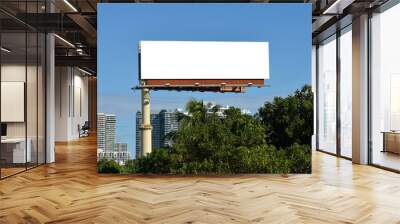 Large Billboard in South Florida Wall mural