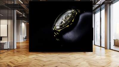 gold watch Wall mural