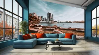 Barangaroo Reserve in Sydney, Australia, one of the most iconic places to do activities outdoor and have sea views in the heart of the city. Wall mural