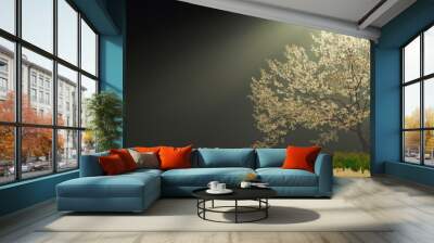 almond trees Wall mural