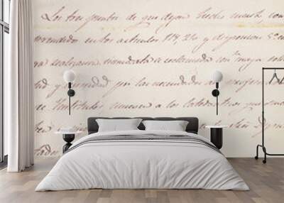 nice background with hand written text Wall mural