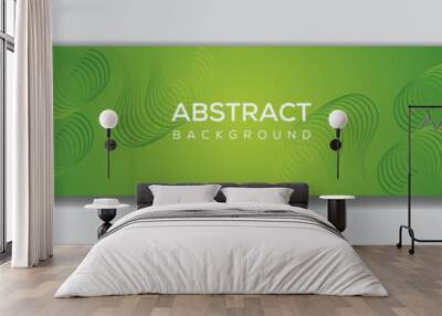 An abstract technology design for a LinkedIn cover banner template Wall mural