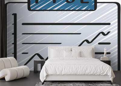 FTSE Icon Wall mural