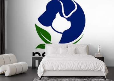 animal pet logo vector template Wall mural