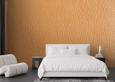 Leather Beige Background Highly Detailed Wall mural