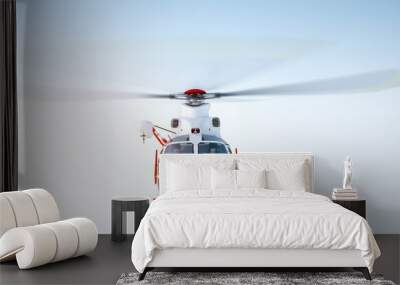 Helicopter Wall mural