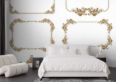 decorative frame Wall mural