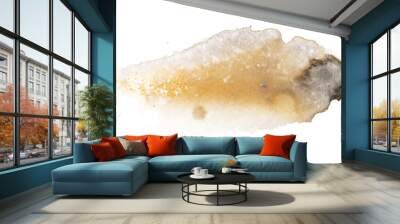 Isolated watercolor stain for backgrounds Wall mural