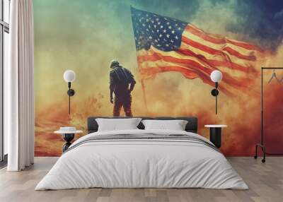 labor day concept Wall mural