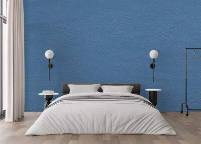 Light blue leather backdrop. Skin texture Wall mural