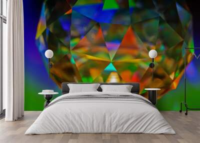 abstract fractal background Wall mural