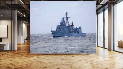 German Frigate Wall mural