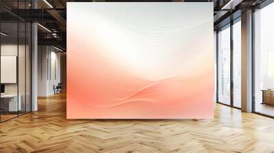 Peach gray white grainy gradient abstract dark background noise texture banner header backdrop design copy space empty blank copyspace for design  Wall mural