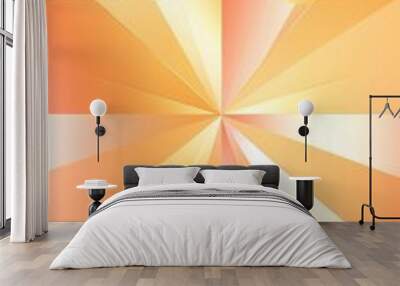 Radiant Gold repeated soft pastel color Wall mural