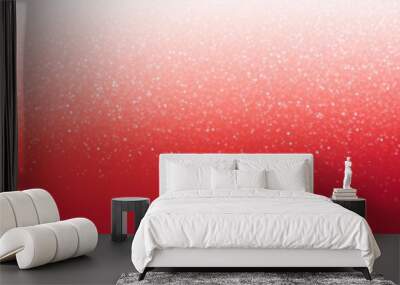 Red white spray texture color gradient shine bright light and glow rough abstract retro vibe background template grainy noise grungy empty space with copy space texture  Wall mural