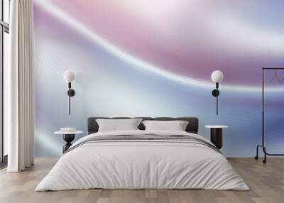 Soft Silver pastel gradient background Wall mural