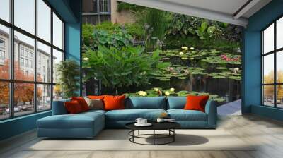 aquatic garden Wall mural