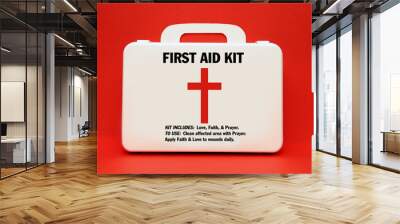 first aid for the soul Wall mural