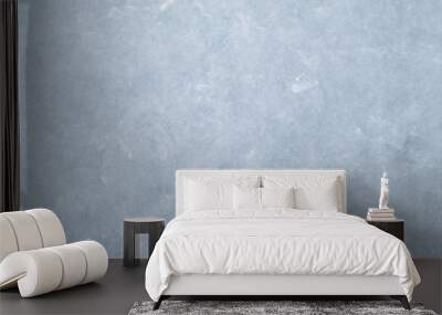 Light Blue Abstract Wall Background, Cement Concrete Stucco Texture Wall mural