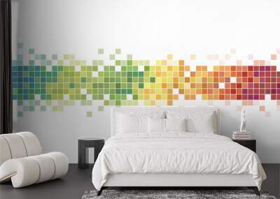 abstract design banner Wall mural