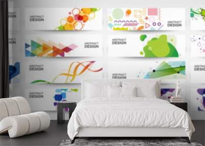 Abstract illustration digital Wall mural