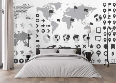 Carte collection Wall mural