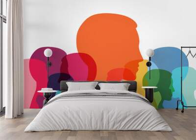 followers Wall mural