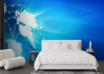 global business Wall mural