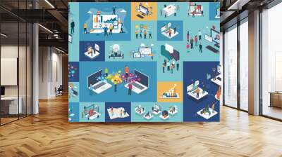 illustration - Pack 26 Wall mural