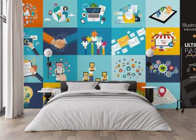 illustration Wall mural