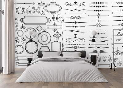 ornamental elements collection Wall mural