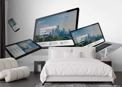 responsive Wall mural