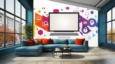 technology Wall mural