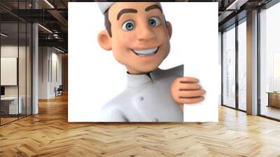 Fun chef Wall mural