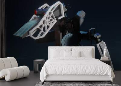 Generative robot - 3D Illustration Wall mural