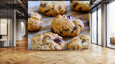 chocolate chip cookies Wall mural