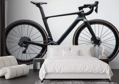 Sleek racing bicycle with modern design and high-performance components. Wall mural