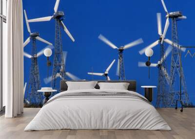 Wind Power Generators Wall mural