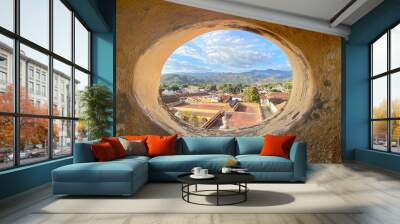 View over Trinidad, Cuba Wall mural