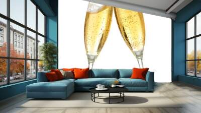 celebration toast with champagne Wall mural